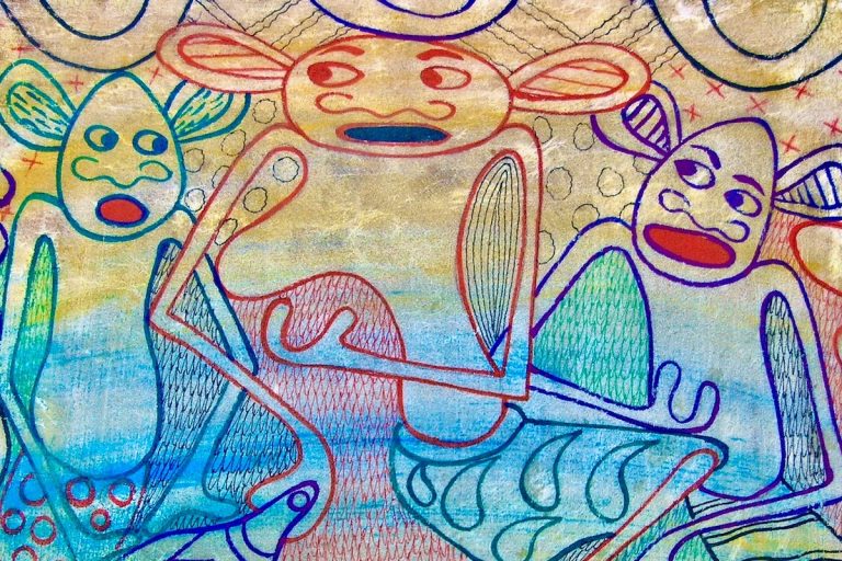 George LILANGA – Pelle di capra Senza Titolo 2